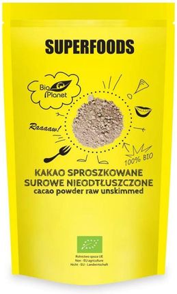 Bio Planet Kakao Sproszkowane Surowe Nieodtłuszczone 150G - zdjęcie 2