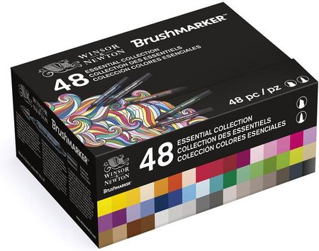 Winsor & Newton Zestaw Brushmarker 48 Essential Collection Set - zdjęcie 3