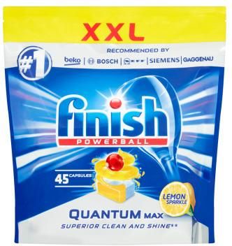 Finish Powerball Quantum Max Tabletki Do Zmywarki Lemon Szt Opinie