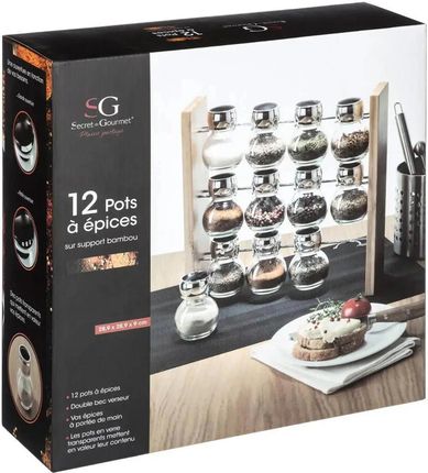 Secret De Gourmet Pólka Bambusowa Na Przyprawy (B077Cckqnl) - zdjęcie 3