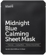 Zdjęcie Klairs Midnight Blue Calming Sheet Mask Łagodząco-chłodząca maseczka w płachcie 25ml - Ińsko
