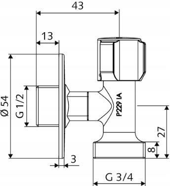 SCHELL COMFORT 1/2 x 3/4 054400699 - zdjęcie 2
