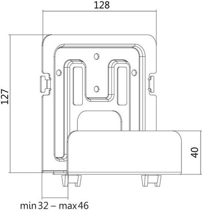 Logilink Universal Media Player Wandhalterung - Bp0049 (Bp0049) - zdjęcie 3