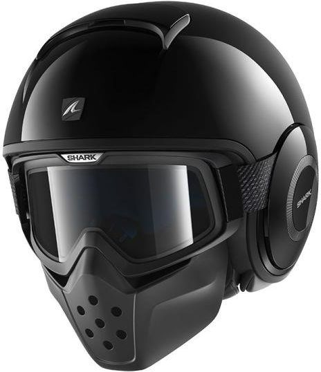 Kask Motocyklowy Kask Otwarty Shark Drak Blank Kolor Czarny Rozmiar Xl