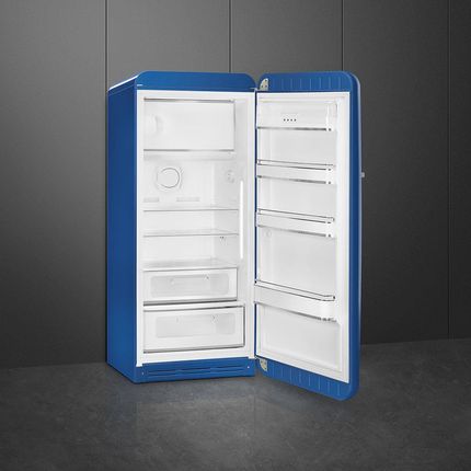 Lodówka SMEG FAB28RBE3 jednodrzwiowa 153 cm Niebieska - zdjęcie 4