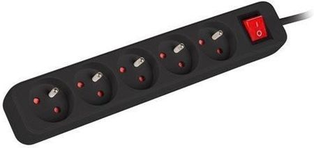 lanberg Listwa zasilająca 3m czarna 5gn. (PS105E0300BK) - zdjęcie 4