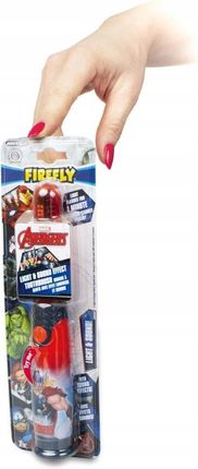 Szczoteczka elektryczna Firefly Avengers Light and Sound Toothbrush Niebieska 3+ - zdjęcie 6