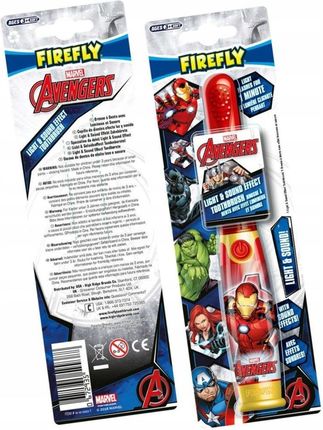 Szczoteczka elektryczna Firefly Avengers Light and Sound Toothbrush Niebieska 3+ - zdjęcie 3
