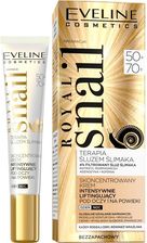 Zdjęcie Eveline Royal Snail 50+/70+ Skoncentrowany Krem intensywnie liftingujący pod oczy i na powieki na dzień i noc 20ml - Biały Bór