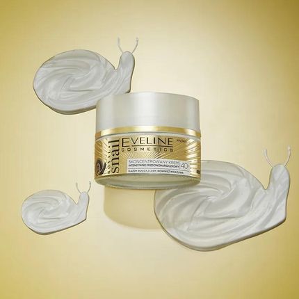Krem Eveline Royal Snail skoncentrowany intensywnie przeciwzmarszczkowy 40+ na dzień i noc 50ml - zdjęcie 4