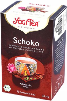 Yogi Tea Bio Herbatka Czekoladowa Z Kakao 17 x 2,2G - zdjęcie 3