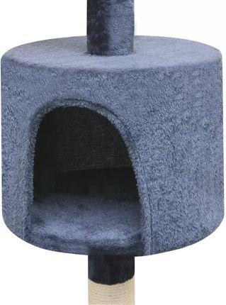 Vidaxl Drapak Z Sizalowymi Słupkami 96x35x125Cm Granatowy - zdjęcie 2