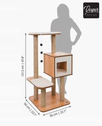 Hagen Drapak Catit Vesper V-High Base (Ch0451) - zdjęcie 2