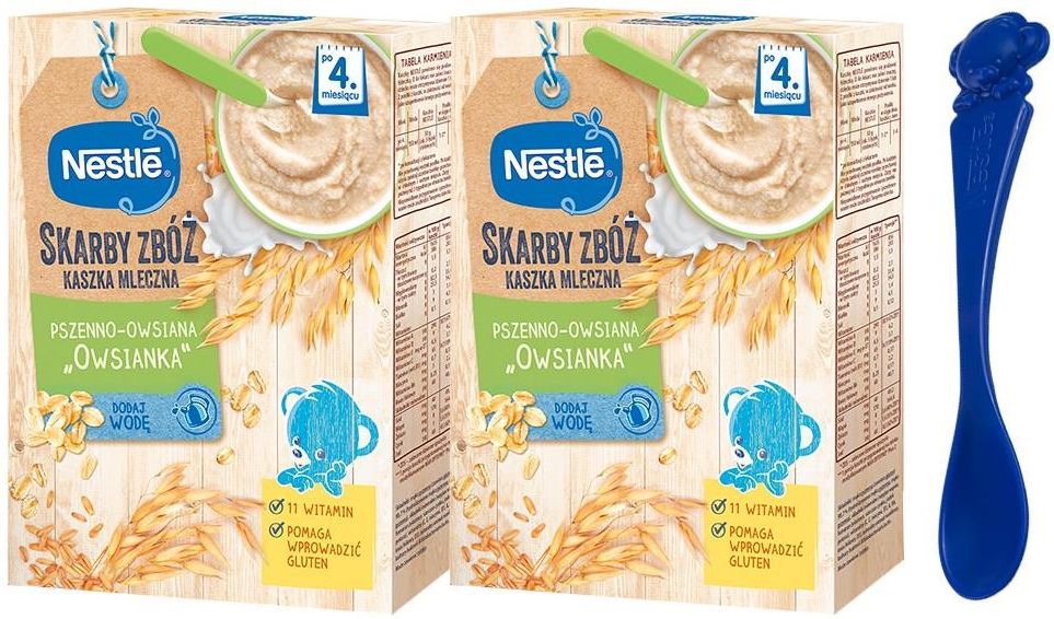 Nestle Skarby Zb Kaszka Mleczna Pszenno Owsiana Owsianka Dla