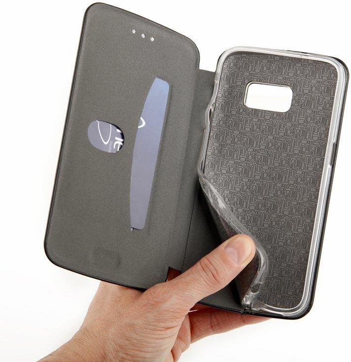 Qult Flip Case Round Samsung Galaxy S Plus Czarny Akfcrsas Pbk