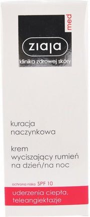 Ziaja Med kuracja naczynkowa Krem wyciszający rumień na dzień i noc 50ml - zdjęcie 4