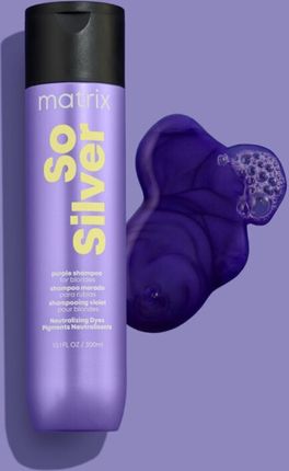 Matrix Total Results Color Obsessed So Silver Szampon Do Włosów Blond I Siwych 300Ml - zdjęcie 2