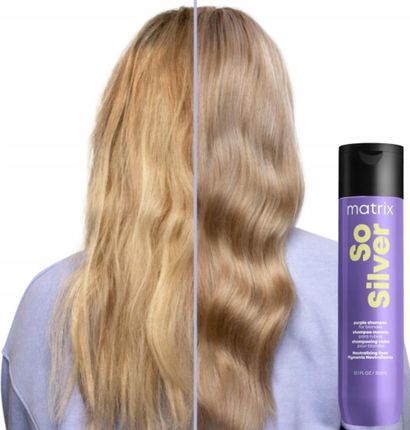 Matrix Total Results Color Obsessed So Silver Szampon Do Włosów Blond I Siwych 300Ml - zdjęcie 4