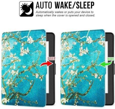 TECH-PROTECT ETUI SMARTCASE KINDLE PAPERWHITE 1/2/3 SAKURA KOLOROWY - zdjęcie 2