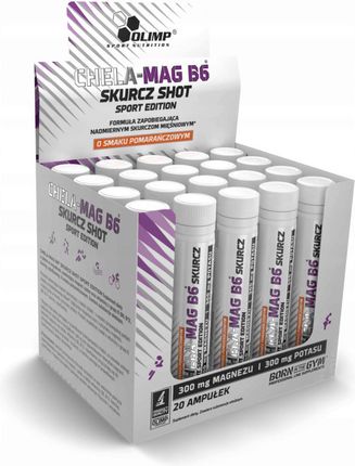 Olimp Chela-Mag B6 Skurcz Shot Pomarańcza 25Ml - zdjęcie 3