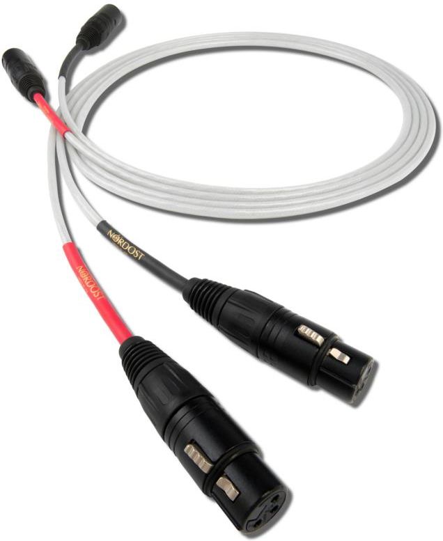 Zdjęcie Nordost White Lightning (WhiteLightning) Interkonekt 2xXLR-2xXLR 0,6m - Kórnik