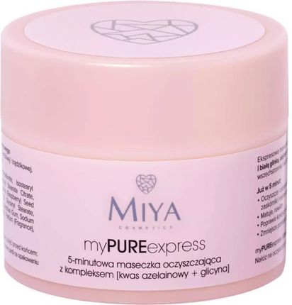 MIYA myPUREexpress 5-minutowa Maseczka Oczyszczająca 50 g - zdjęcie 3