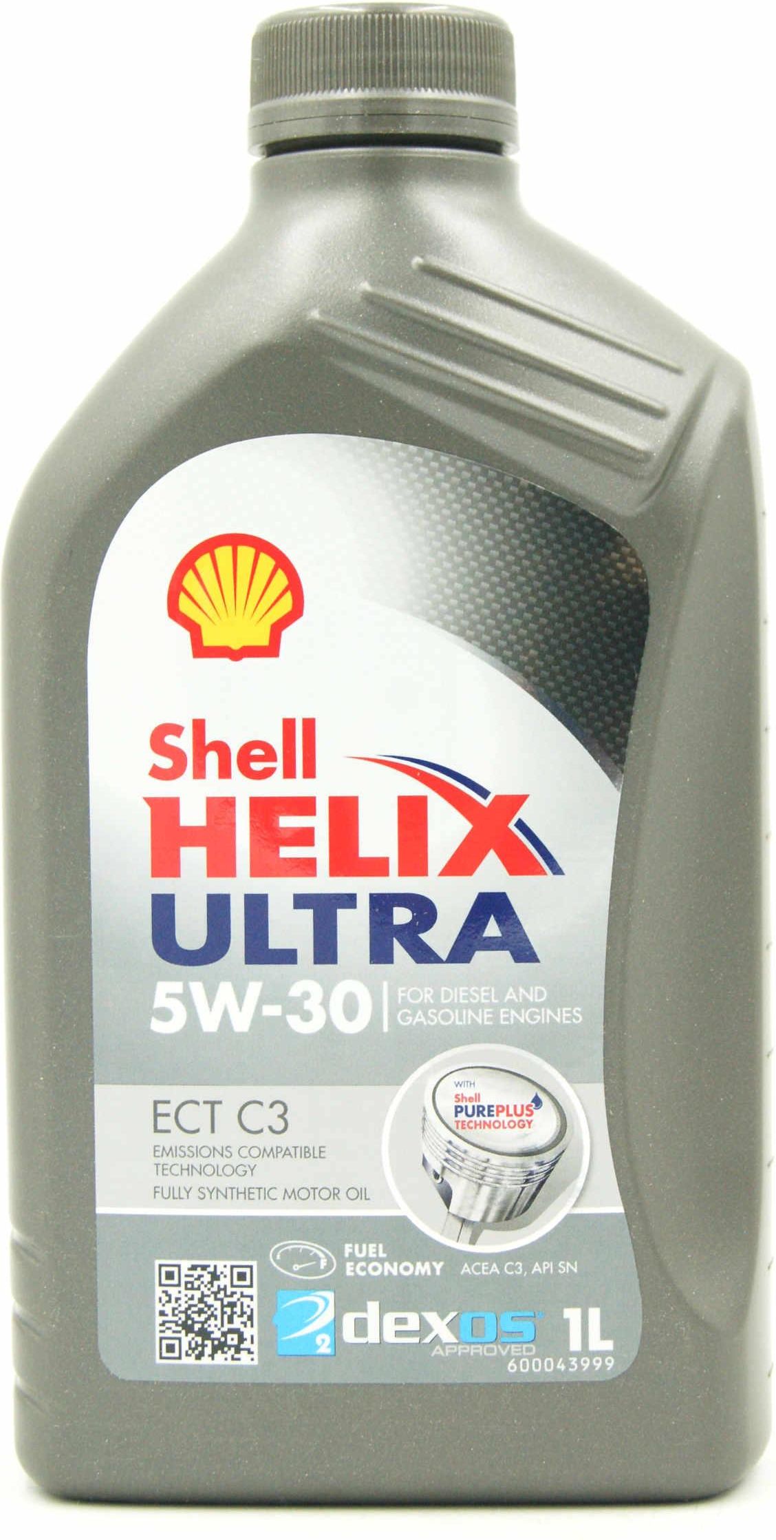 Olej Silnikowy Shell Helix Ultra Ect C3 5W 30 Dpf Api Sn 1L