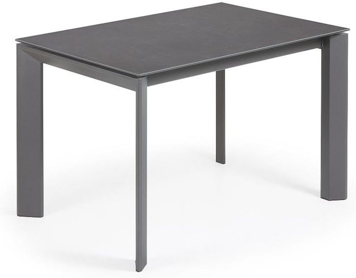 Zdjęcie La Forma Stół Rozkładany Atta Graphite Porcelain Vulcano R Cc0184Vr 76,0X120,0-180,0X80,0 - Opole