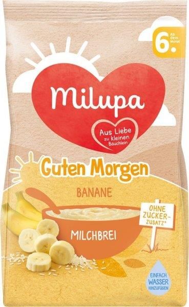 Milupa Mleczna Kaszka Bananowa Ryżowo Kukurydziana 6M 400G Ceny i