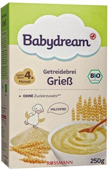 Babydream Bio Bezmleczna Kaszka Manna Po 4 Miesiącu 250G Ceny i