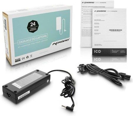 Movano ładowarka / zasilacz 19.5v 6.15a (4.5x3.0 pin) - HP (ZZHP195615P) - zdjęcie 5
