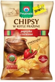 Przysnacki Chipsy W Kotle Pra One O Smaku Czerwonej Papryki G Ceny