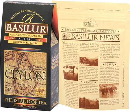 Basilur Special Sypana Czarna 100G Liść - zdjęcie 4