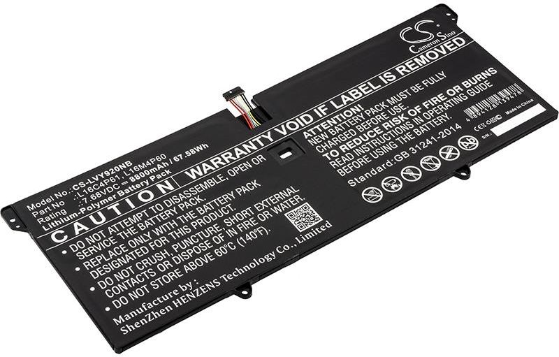 Bateria Do Laptopa Cameron Sino Lenovo Yoga 920 5B10N01565 8800Mah 67