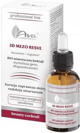 Ava 3D Mezo Resve Biomimetyczny Z Resveratrolem I Argireline 30 ml - zdjęcie 3