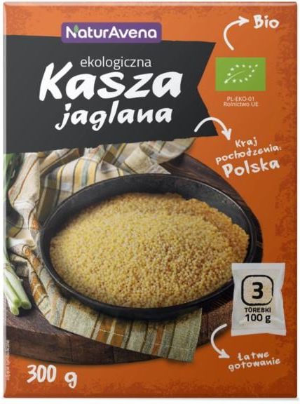 Naturavena Kasza Jaglana Eko 3X100G Ceny I Opinie Ceneo Pl