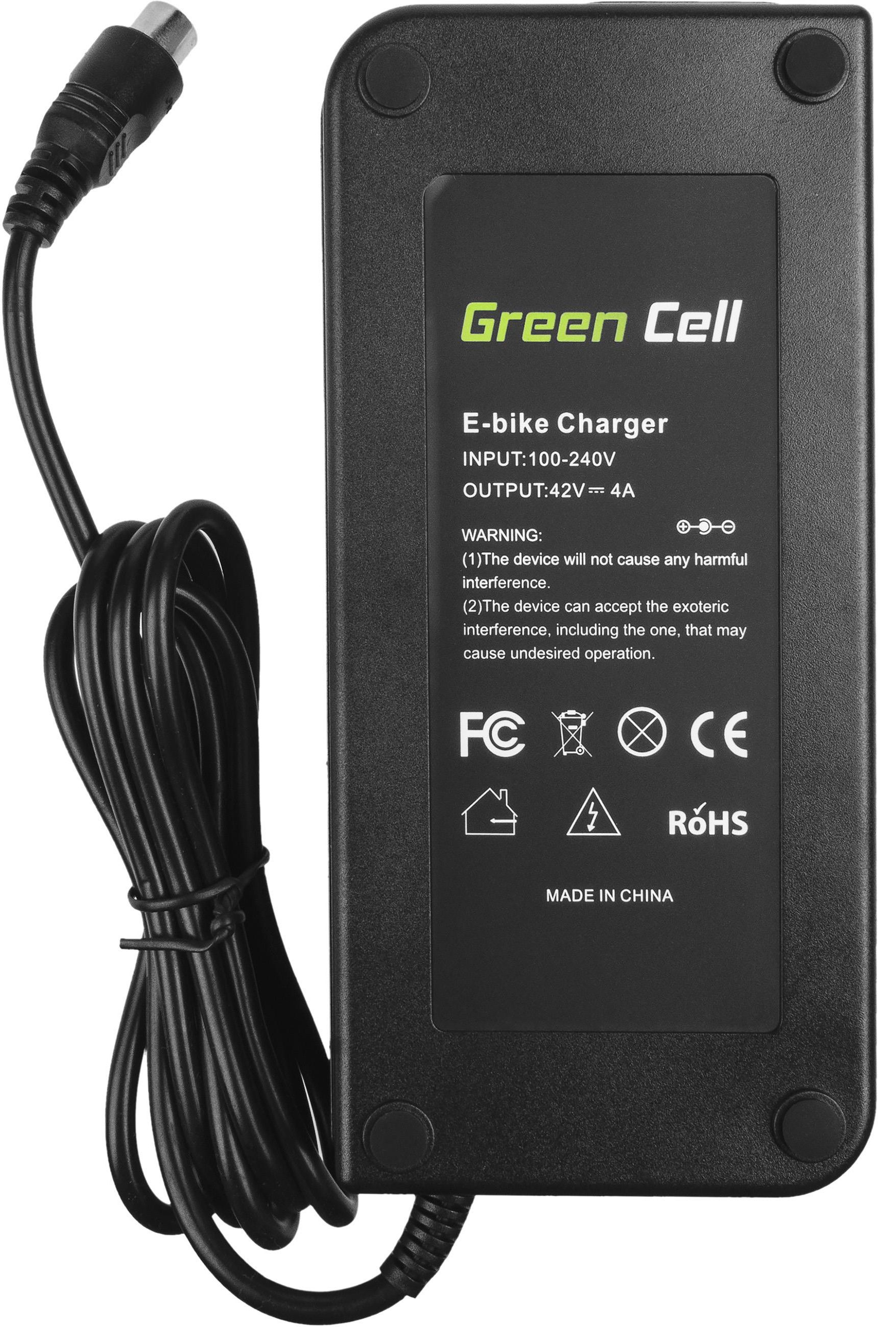 Green Cell Adowarka V A Rca Do Baterii Roweru Elektrycznego Ebike