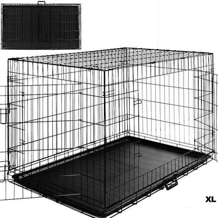 Aml Duża Klatka Metalowa Kojec 108x70x77 Xl - zdjęcie 4