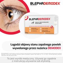 Blephademodex Chusteczki Do Higieny Powiek I Rz S Przy Infekcji