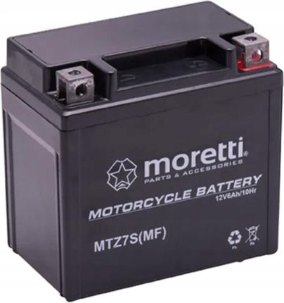 Akumulator żelowy Moretti 12V 6Ah - zdjęcie 2