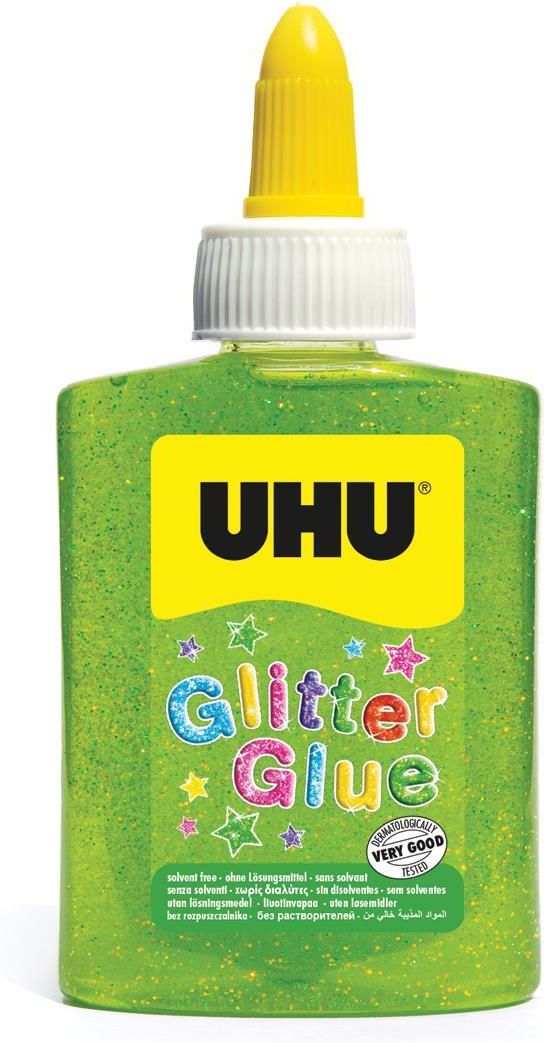 Zdjęcie Uhu Klej Brokatowy Glitter 88Ml Zielony (U 49960) - Nowogard