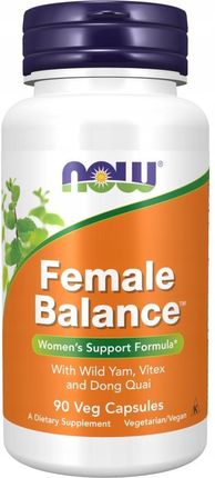 Now Foods Female Balance Niepokalanek Pochrzyn Dong 90Kaps - zdjęcie 3