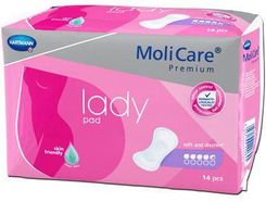 Zdjęcie MOLICARE PREMIUM LADY PAD 4,5 kropli Anatomiczne wkłady chłonne 14szt - Bojanowo
