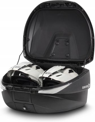 SHAD SH58X KUFER MOTOCYKLOWY CENTRLANY + PŁYTA - zdjęcie 3