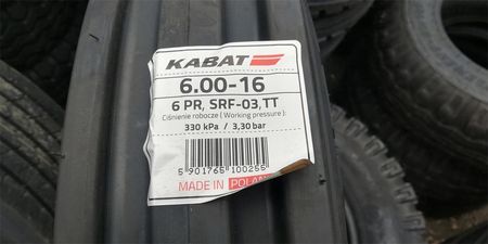 KABAT 6.00-16 SRF-03 6PR - zdjęcie 4