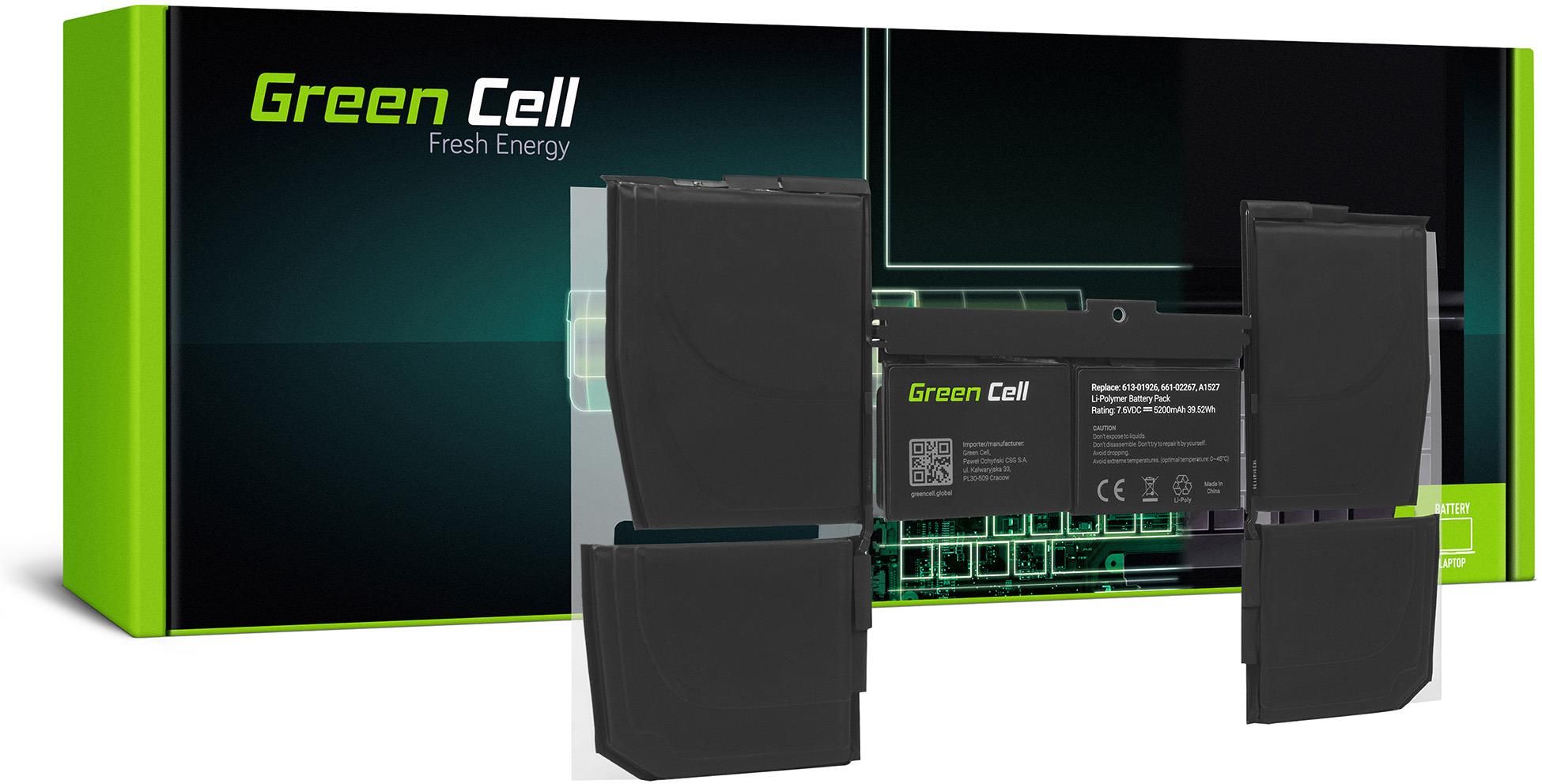 Bateria Do Laptopa Green Cell Bateria A1527 Do Apple Macbook 12 A1534