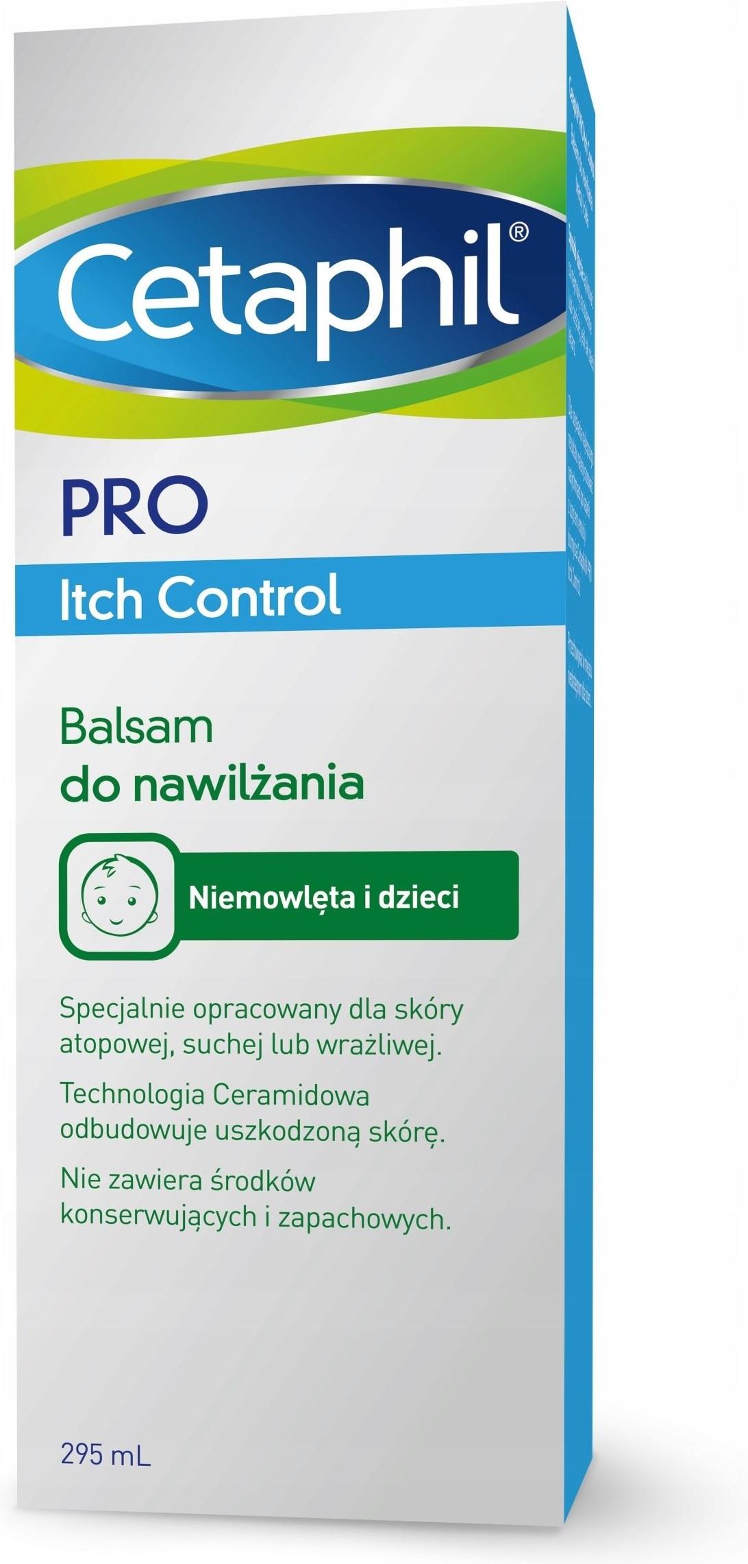 Dermokosmetyk Cetaphil PRO Itch Control Balsam do twarzy i ciała 295ml