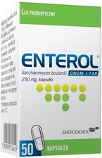 Zdjęcie Enterol Probiotyk 50 kapsułek 250 mg - Tarnobrzeg