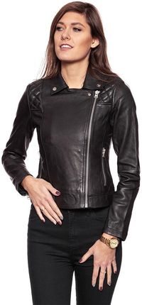 WRANGLER LEATHER BIKER BLACK W4109ZG01 - zdjęcie 5