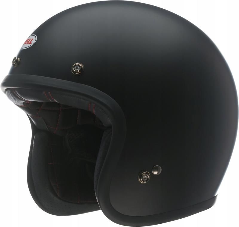 Kask Motocyklowy Otwarty Bell Custom 500 Dlx Solid Czarny Mat Opinie